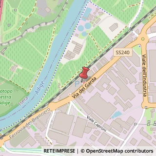 Mappa Via del Garda, 169, 38068 Rovereto, Trento (Trentino-Alto Adige)