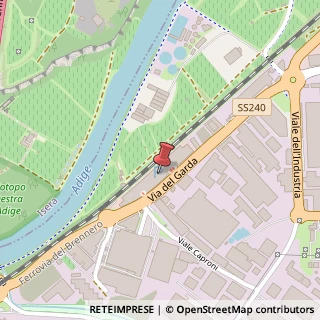 Mappa Via del Garda, 38068 Rovereto, Trento (Trentino-Alto Adige)