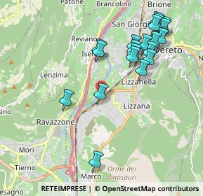 Mappa Centro Commerciale Millennium Center, 38065 Rovereto TN, Italia (2.1485)