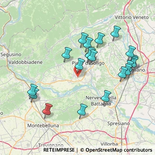 Mappa 31020 Sernaglia della Battaglia TV, Italia (8.3065)