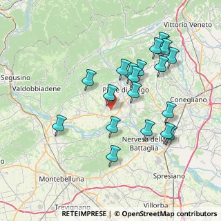 Mappa 31020 Sernaglia della Battaglia TV, Italia (7.5355)