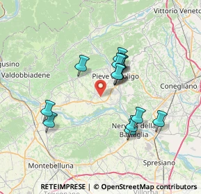 Mappa 31020 Sernaglia della Battaglia TV, Italia (5.88929)
