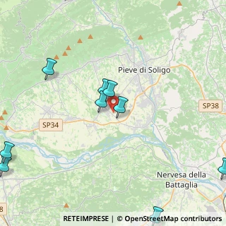 Mappa 31020 Sernaglia della Battaglia TV, Italia (5.94273)