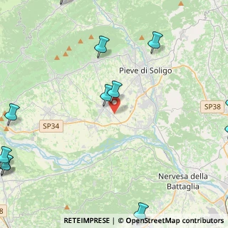 Mappa 31020 Sernaglia della Battaglia TV, Italia (7.02923)