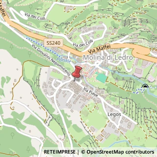 Mappa Via Piave, 101, 38067 Ledro, Trento (Trentino-Alto Adige)