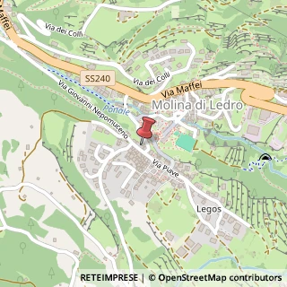 Mappa Via Piave, 105, 38067 Ledro, Trento (Trentino-Alto Adige)