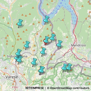 Mappa Via Enrico Butti, 21059 Viggiù VA, Italia (4.44667)