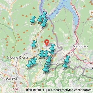 Mappa Via Enrico Butti, 21059 Viggiù VA, Italia (3.8565)