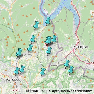 Mappa Via Enrico Butti, 21059 Viggiù VA, Italia (3.90941)