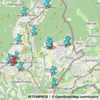 Mappa Via Enrico Butti, 21059 Viggiù VA, Italia (2.526)