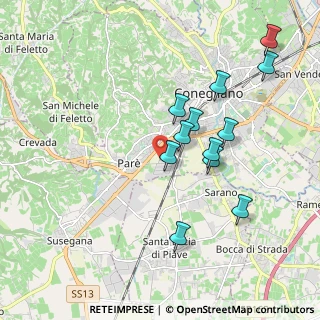 Mappa Via Francesco Fabbri 3 Conegliano Z.I. Campidui, 31015 Conegliano TV, Italia (1.8125)