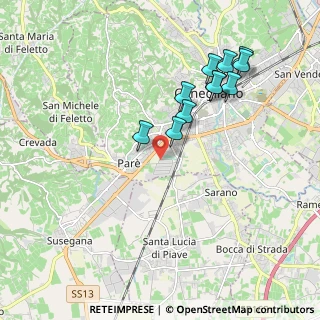 Mappa Via Francesco Fabbri 3 Conegliano Z.I. Campidui, 31015 Conegliano TV, Italia (1.87)
