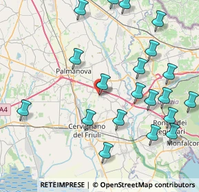 Mappa Via F. Petrarca, 33041 Aiello del Friuli UD, Italia (9.584)