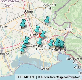 Mappa Via F. Petrarca, 33041 Aiello del Friuli UD, Italia (12.57059)