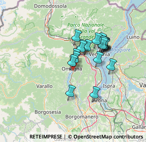 Mappa Via Lanchetti, 28887 Omegna VB, Italia (10.857)