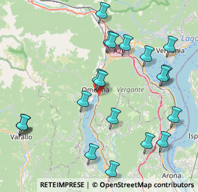 Mappa Via Lanchetti, 28887 Omegna VB, Italia (9.26)