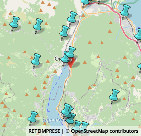 Mappa Via Lanchetti, 28887 Omegna VB, Italia (5.8675)