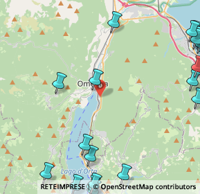 Mappa Via Lanchetti, 28887 Omegna VB, Italia (6.8)