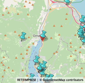 Mappa Via Lanchetti, 28887 Omegna VB, Italia (6.415)