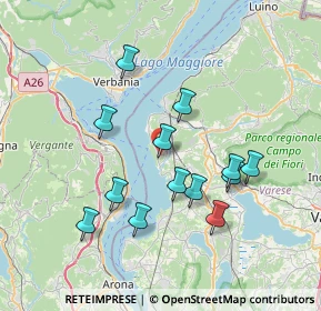 Mappa Via Giosuè Carducci, 21038 Leggiuno VA, Italia (6.74538)