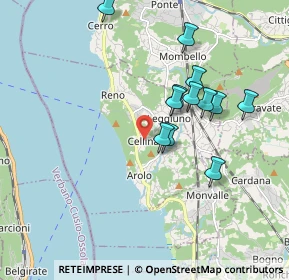 Mappa Via Giosuè Carducci, 21038 Leggiuno VA, Italia (1.67083)