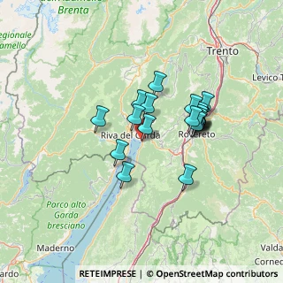 Mappa Via Matteotti, 38069 Nago-Torbole TN, Italia (10.728)