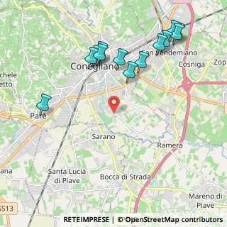 Mappa Via della Vigna, 31015 Conegliano TV, Italia (2.35846)