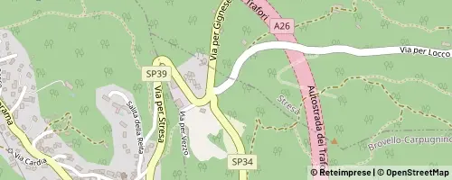 Mappa Brovello-Carpugnino