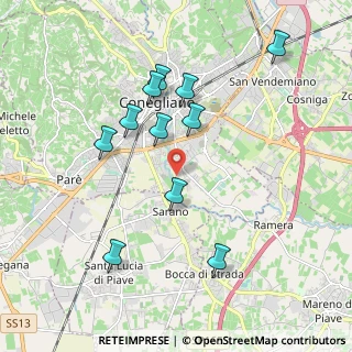 Mappa Via Prati, 31015 Conegliano TV, Italia (1.87)