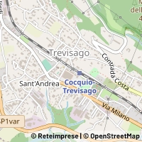 Kort Cocquio-Trevisago