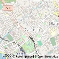 Mapa Lecco