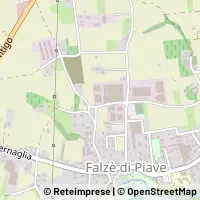 Mapa Sernaglia della Battaglia