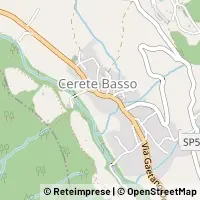 Map Cerete