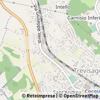Mapa Cocquio-Trevisago