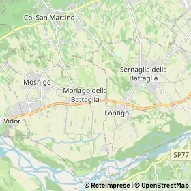 Mappa Moriago della Battaglia