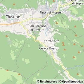Mappa Cerete