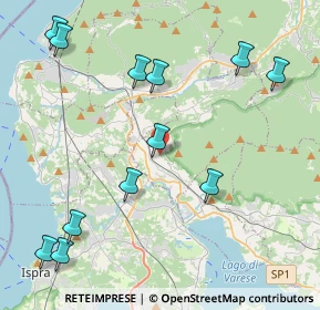 Mappa Strada Costere, 21034 Cocquio-trevisago VA, Italia (5.00083)