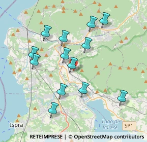 Mappa Strada Costere, 21034 Cocquio-trevisago VA, Italia (3.66308)