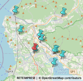 Mappa Strada Costere, 21034 Cocquio-trevisago VA, Italia (3.71364)