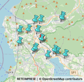 Mappa Strada Costere, 21034 Cocquio-trevisago VA, Italia (3.23813)