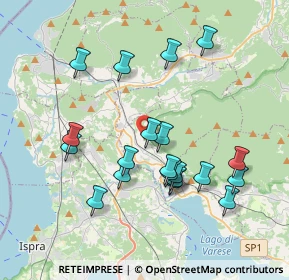 Mappa Strada Costere, 21034 Cocquio-trevisago VA, Italia (3.6735)