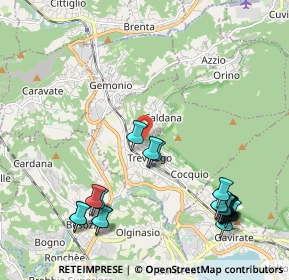 Mappa Strada Costere, 21034 Cocquio-trevisago VA, Italia (2.604)