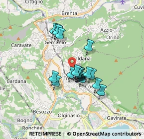 Mappa Strada Costere, 21034 Cocquio-trevisago VA, Italia (1.193)