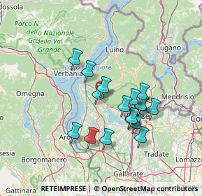 Mappa Strada Costere, 21034 Cocquio-trevisago VA, Italia (11.91647)