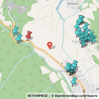 Mappa Via G. Marconi, 24020 Cerete BG, Italia (0.74357)