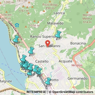 Mappa Piazza Felice Cavallotti, 23900 Lecco LC, Italia (1.36846)