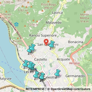 Mappa Piazza Felice Cavallotti, 23900 Lecco LC, Italia (1.29636)