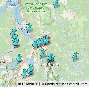 Mappa Via Bellavista, 23900 Lecco LC, Italia (8.0955)