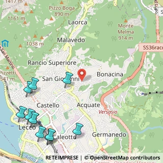 Mappa Via Cavalesine, 23900 Lecco LC, Italia (1.63091)
