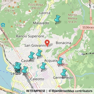 Mappa Via Cavalesine, 23900 Lecco LC, Italia (1.41636)